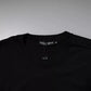 Dolce & Gabbana Black Logo Patch Cotton Crew Neck T-shirt