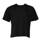 Dolce & Gabbana Black DG Logo Cotton Crew Neck T-shirt