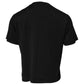 Dolce & Gabbana Black DG Logo Cotton Crew Neck T-shirt