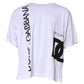 Dolce & Gabbana White Logo Print Cotton Crew Neck T-shirt