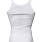 Dolce & Gabbana Ivory Cotton Sleeveless Round Neck Tank T-shirt