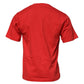Dolce & Gabbana Red DG Logo Patch Cotton Crew Neck T-shirt