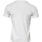 Dolce & Gabbana White Cotton Logo Floral Crew Neck T-shirt