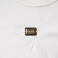 Dolce & Gabbana White Cotton Logo Floral Crew Neck T-shirt
