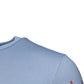 Dolce & Gabbana Light Blue Coral Cotton Men Crew Neck T-shirt