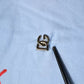 Dolce & Gabbana Light Blue Coral Cotton Men Crew Neck T-shirt