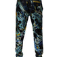 Dolce & Gabbana Multicolor Marble Print Jogger Sweatpants Pants