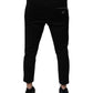 Dolce & Gabbana Black Cotton Jogger Jogging Pants