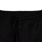 Dolce & Gabbana Black Cotton Jogger Jogging Pants