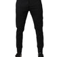 Dolce & Gabbana Black Cotton Jogger Jogging Pants