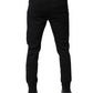 Dolce & Gabbana Black Cotton Jogger Jogging Pants