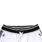Dolce & Gabbana White Stripe Cotton DG King Bermuda Shorts