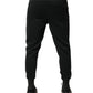 Dolce & Gabbana Black Cotton Blend Jogger Sweatpants Pants