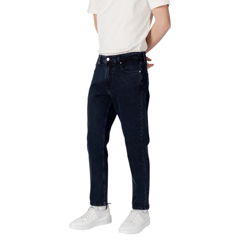 Calvin Klein Jeans Blue Cotton Jeans & Pant