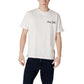 Calvin Klein Jeans Beige Cotton T-Shirt