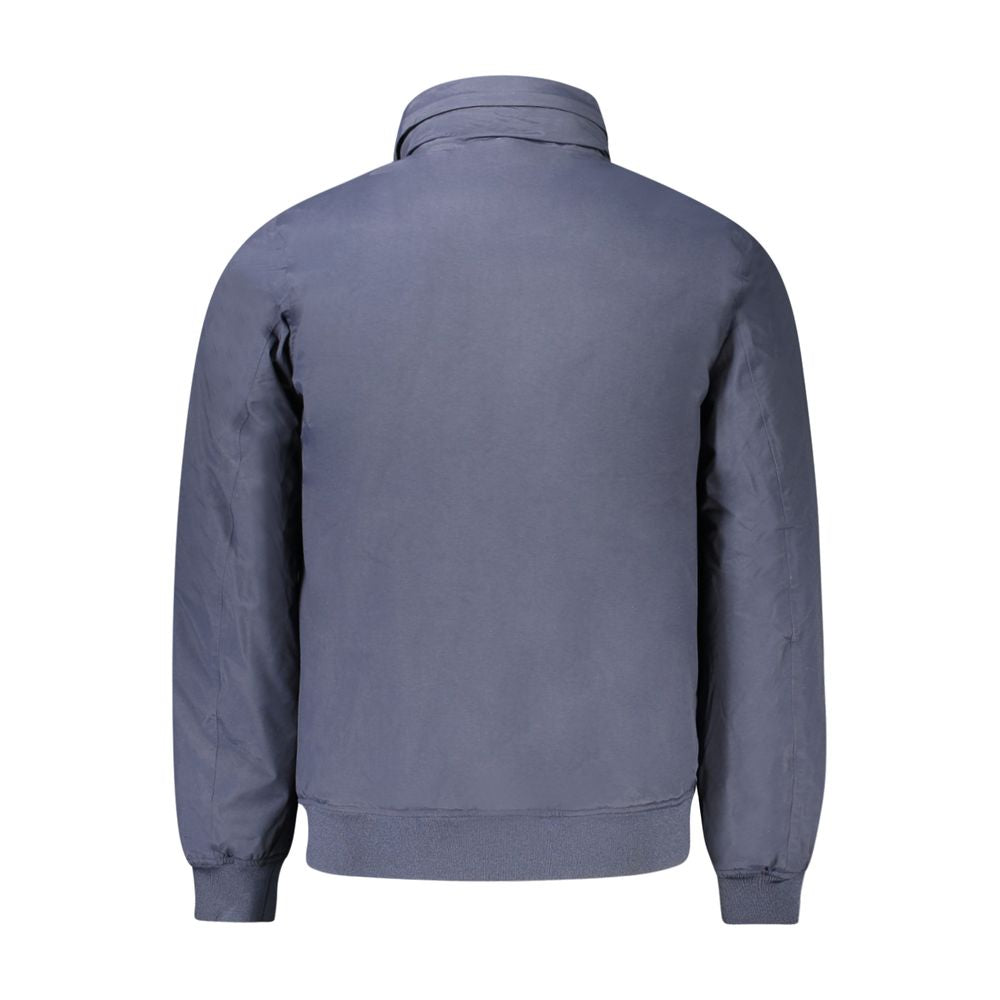 K-WAY Blue Polyamide Men Jacket