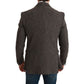 Dolce & Gabbana Brown Virgin Wool Suits & Blazer