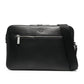 Baldinini Trend Black Calfskin Shoulder Bag Mens Messenger Bag