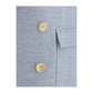 Gi Capri Double-breasted midi Coat Mens Jacket