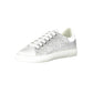 Emporio Armani Silver Polyester Women Sneaker