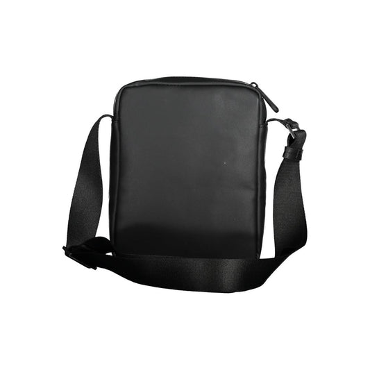 Calvin Klein Black Polyester Men Shoulder Bag