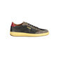 Blauer Black Leather Men Sneaker