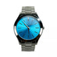 Michael Kors Slim Runway Stainless Steel Watch Blue Silver MK3292