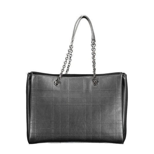 Calvin Klein Black Polyester Women Handbag