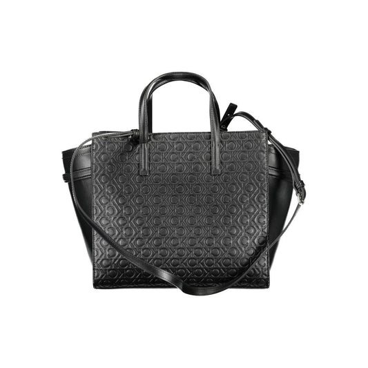 Calvin Klein Black Polyester Women Handbag