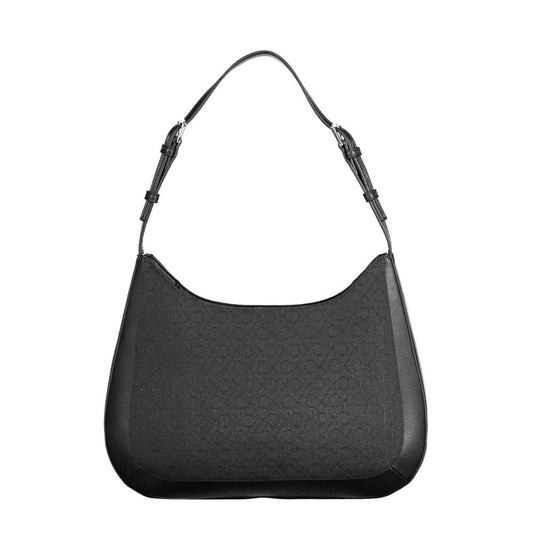 Calvin Klein Black Polyester Women Handbag