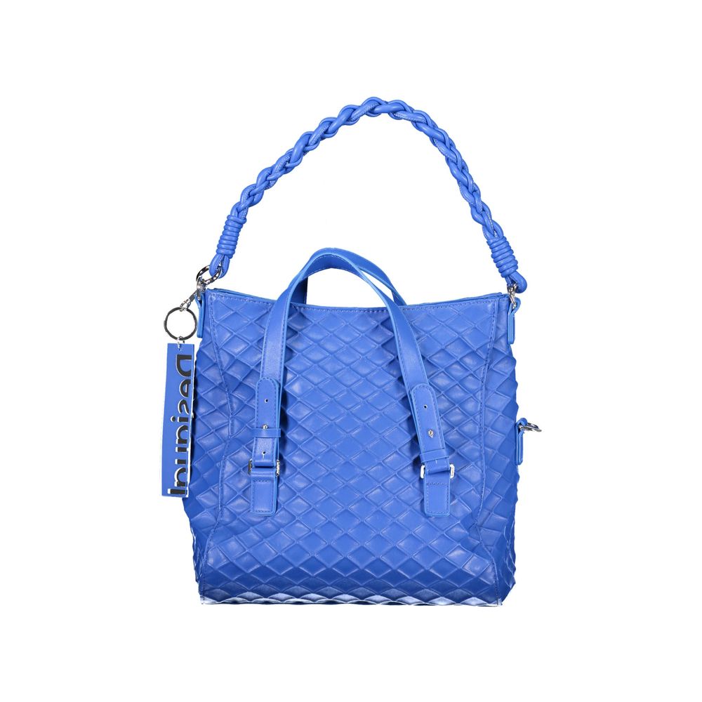 Desigual Blue Polyethylene Women Handbag