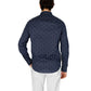 Armani Exchange Blue Cotton Shirt