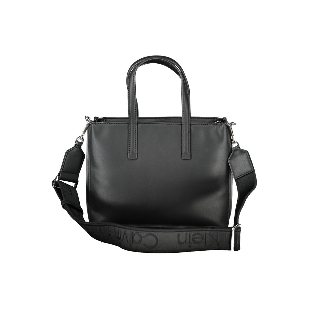 Calvin Klein Black Polyester Women Handbag