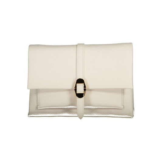 Coccinelle White Leather Handbag