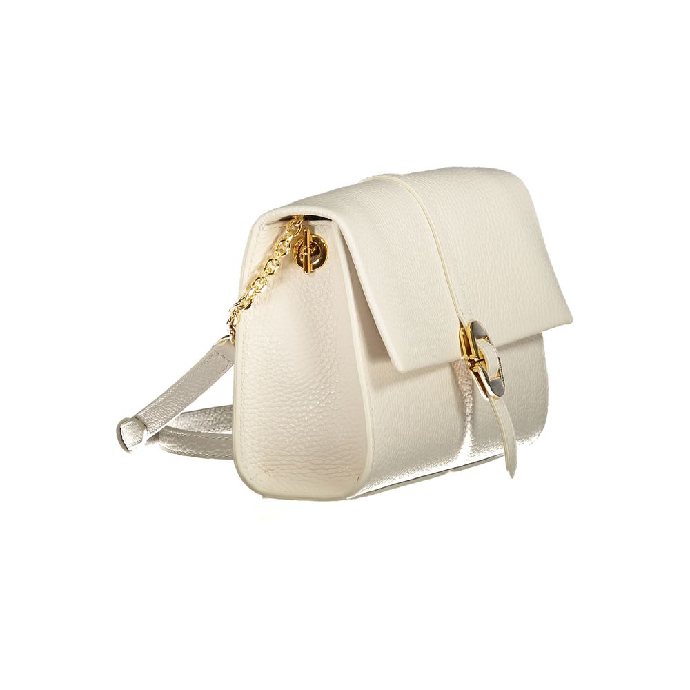 Coccinelle White Leather Handbag