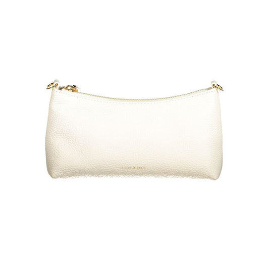 Coccinelle White Leather Handbag