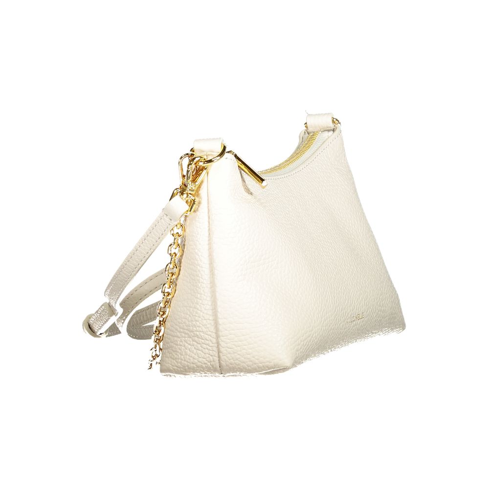 Coccinelle White Leather Handbag