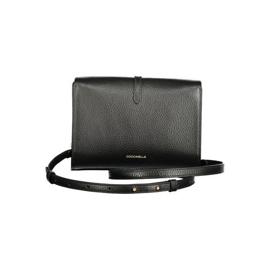 Coccinelle Black Leather Handbag