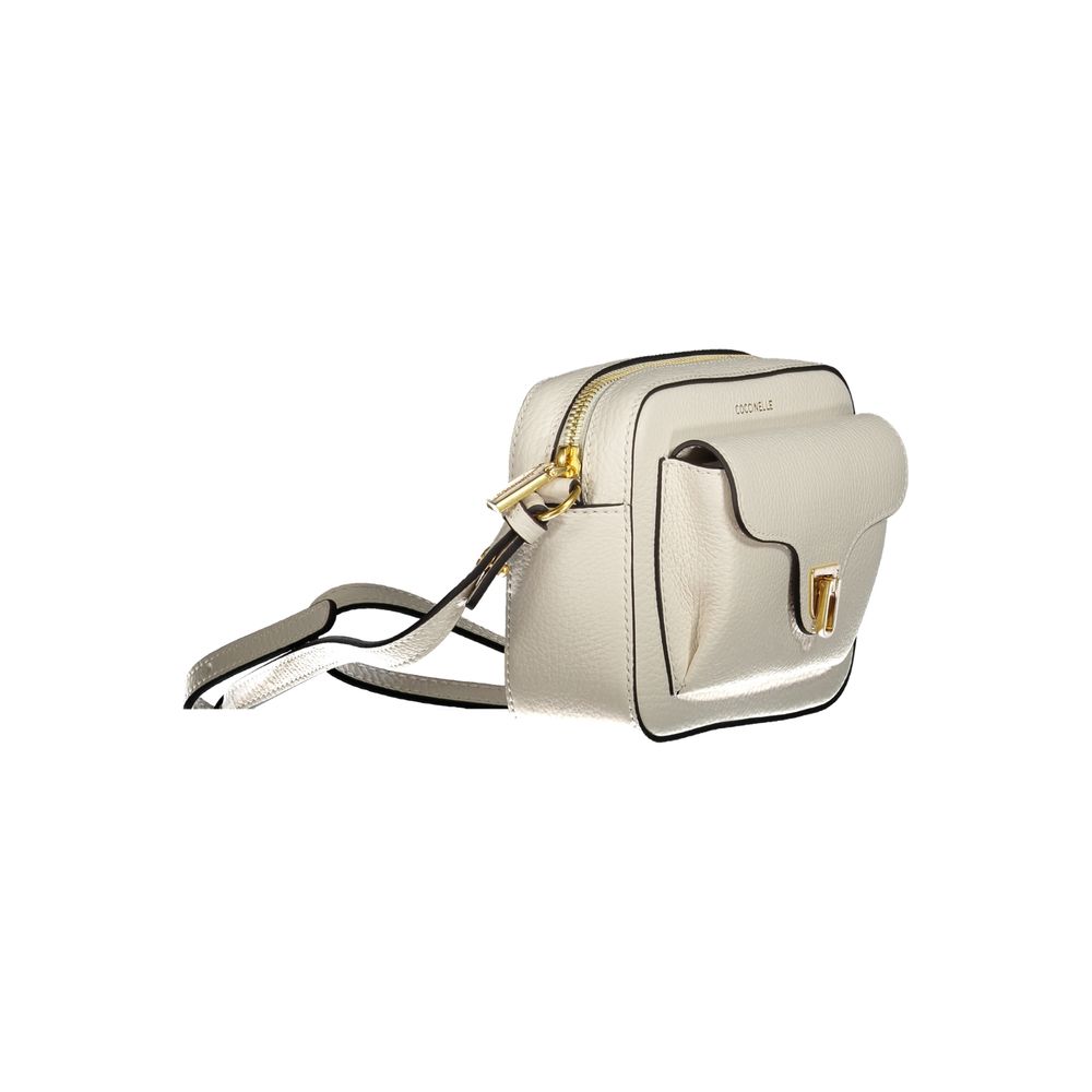 Coccinelle White Leather Handbag