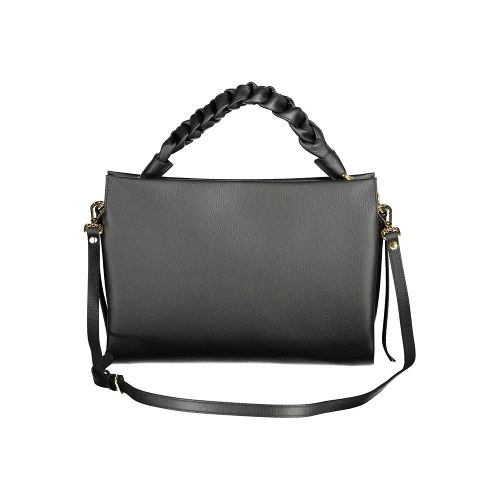 Coccinelle Black Leather Handbag