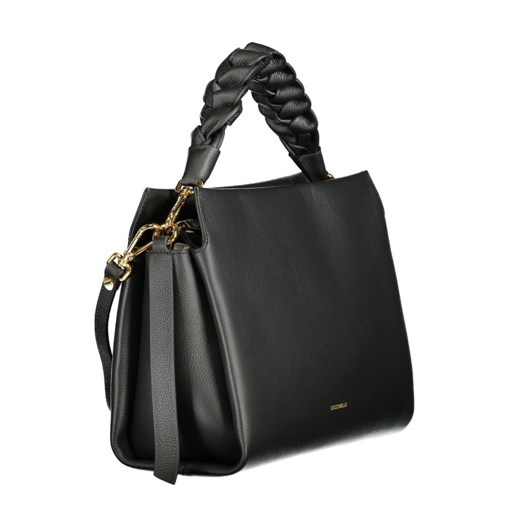 Coccinelle Black Leather Handbag