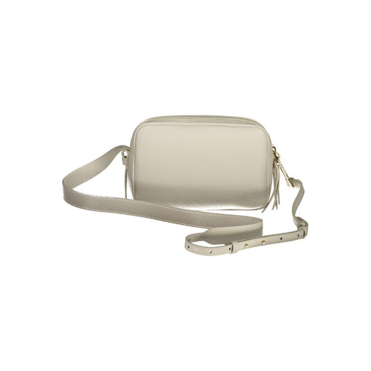 Coccinelle White Leather Handbag