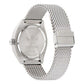 Adidas Gray Stainless Steel Dress Watch