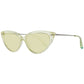 Emilio Pucci Yellow Metal Sunglasses