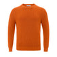 Gran Sasso Italian Cotton Chic Orange Sweater