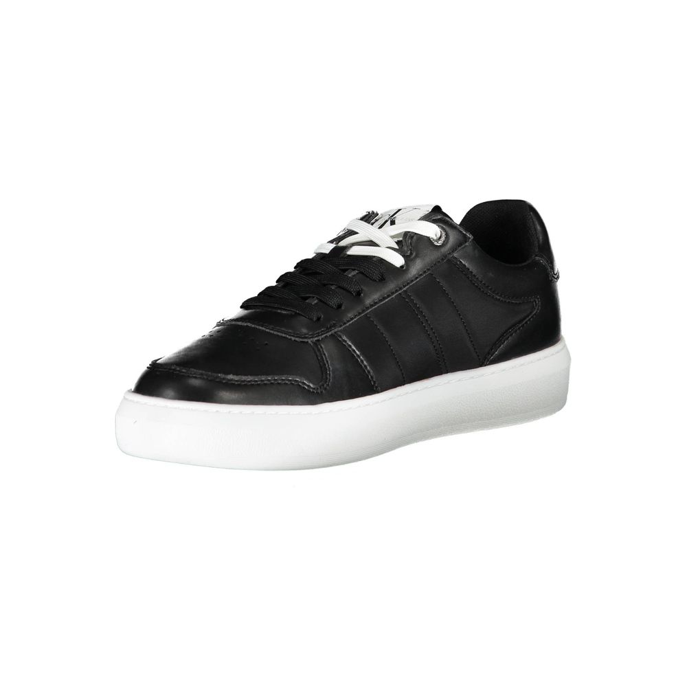 Calvin Klein Black Polyester Men Sneaker