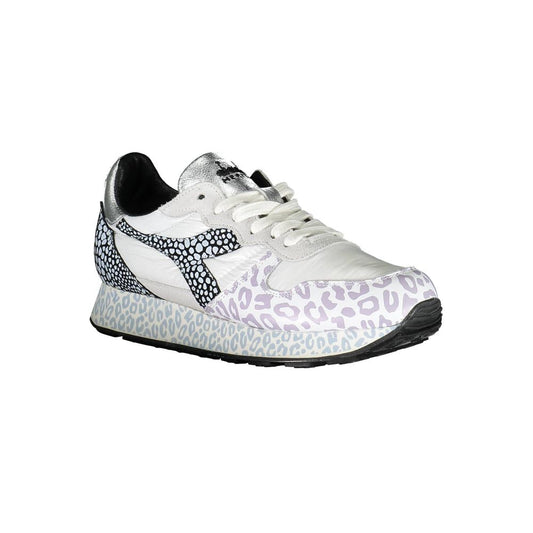 Diadora White Fabric Women Sneaker