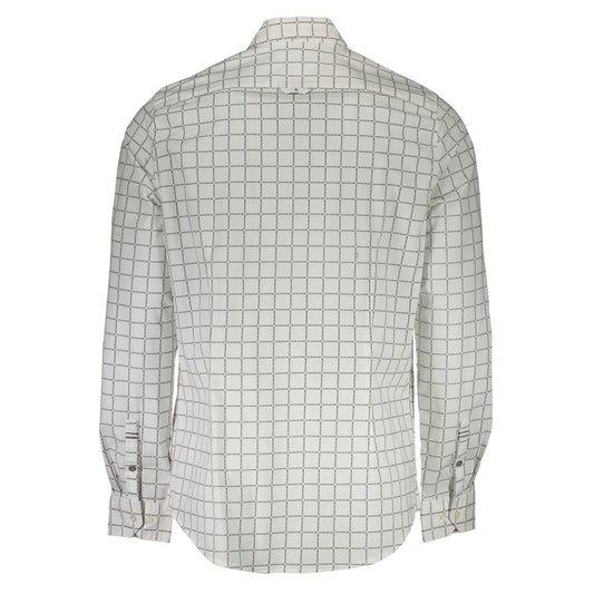 Calvin Klein White Cotton Men Shirt