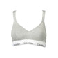 Calvin Klein Gray Cotton Women Bralette