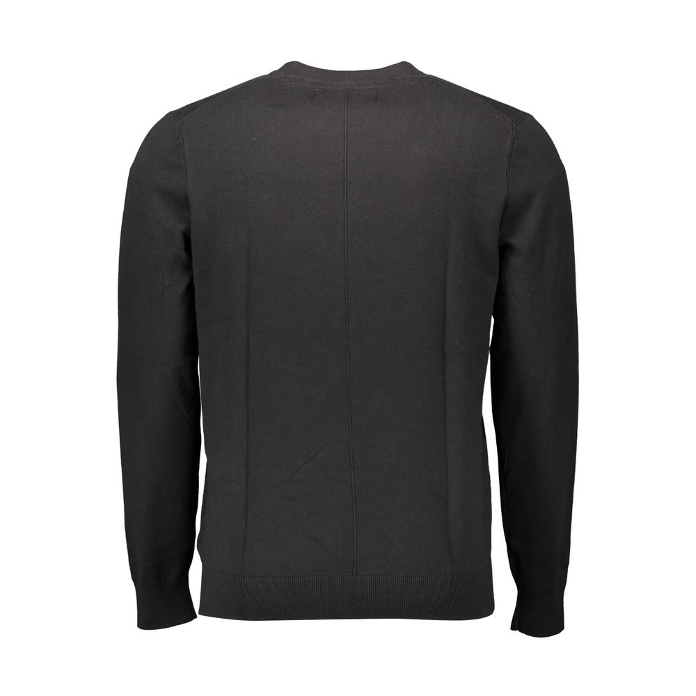 Calvin Klein Black Cotton Men Sweater